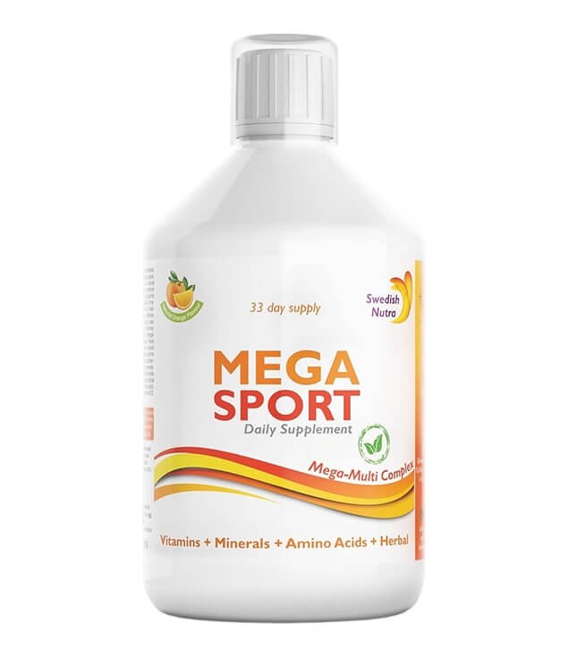 SWEDISH NUTRA | MEGA SPORT MEGA-MULTI COMPLEX